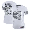 Zennovawear Women's Las Vegas Raiders Darren Waller White Alternate Legend Player Performance Top