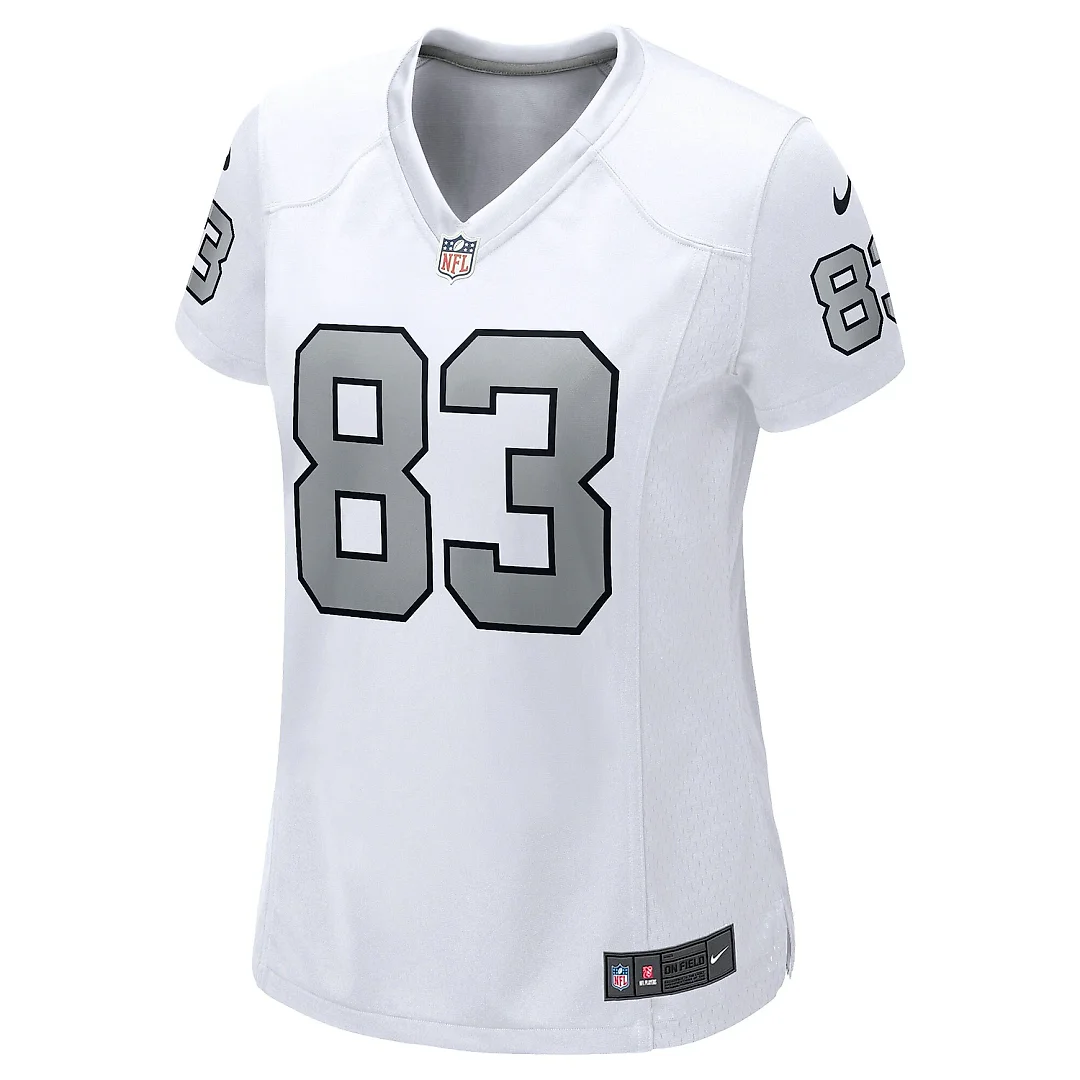 Zennovawear Women's Las Vegas Raiders Darren Waller White Player Jersey