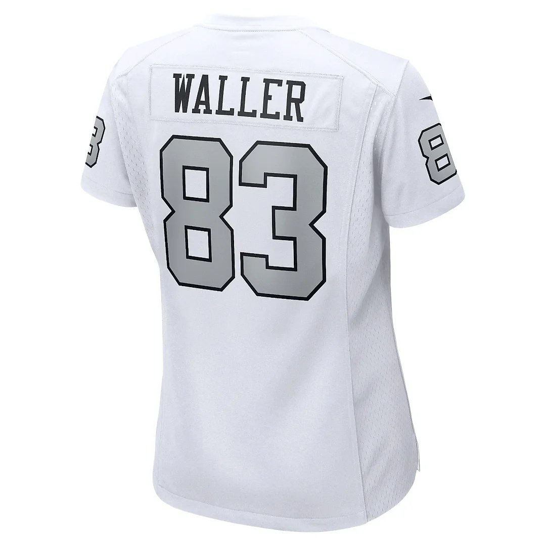Zennovawear Women's Las Vegas Raiders Darren Waller White Player Jersey