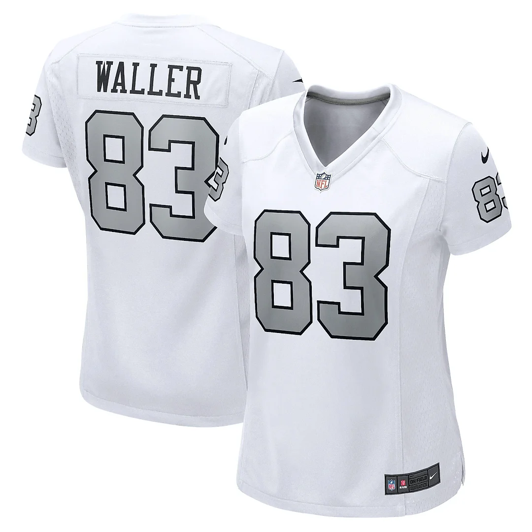 Zennovawear Women's Las Vegas Raiders Darren Waller White Player Jersey