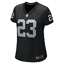 Zennovawear Women's Las Vegas Raiders David Long Jr. Black Team Game Jersey