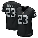 Zennovawear Women's Las Vegas Raiders David Long Jr. Black Team Game Jersey