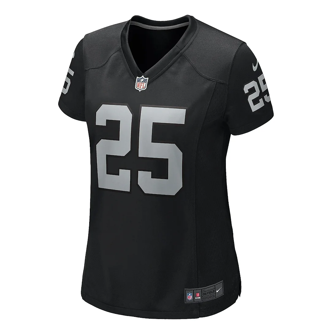 Zennovawear Women's Las Vegas Raiders Decamerion Richardson Black Game Jersey