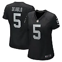 Zennovawear Women's Las Vegas Raiders Divine Deablo Black Player Game Jersey