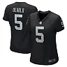Zennovawear Women's Las Vegas Raiders Divine Deablo Black Player Game Jersey