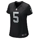 Zennovawear Women's Las Vegas Raiders Divine Deablo Black Player Game Jersey