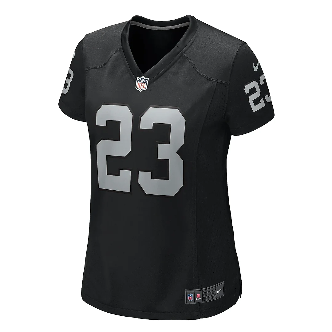Zennovawear Women's Las Vegas Raiders Dylan Laube Black Game Jersey