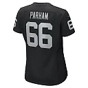Zennovawear Women's Las Vegas Raiders Dylan Parham Black Game Player Jersey