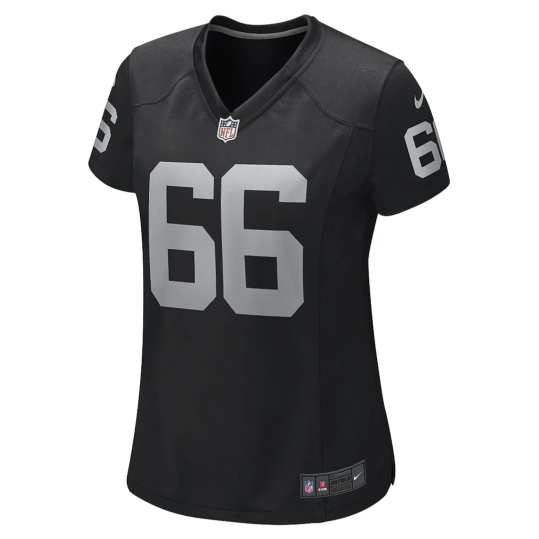 Zennovawear Women's Las Vegas Raiders Dylan Parham Black Game Player Jersey