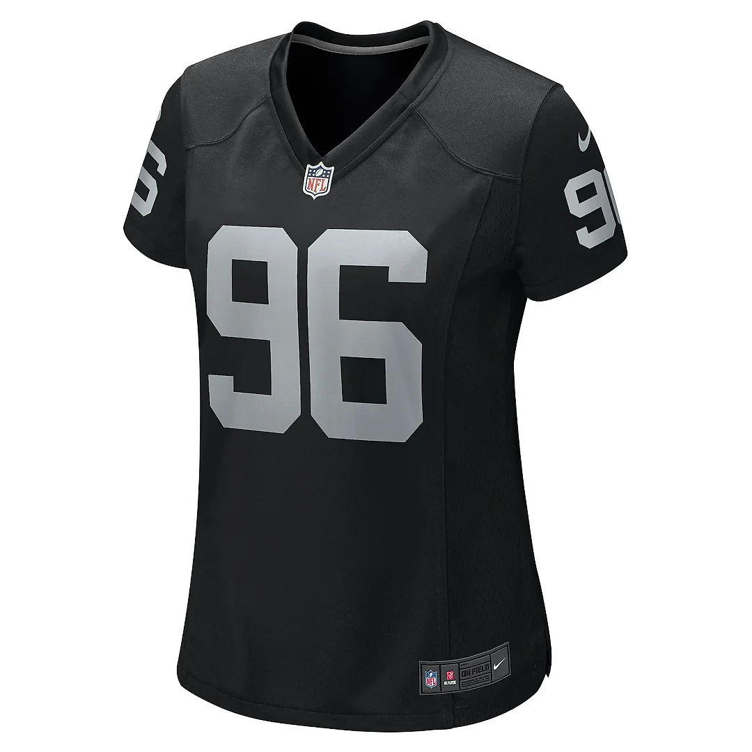 Zennovawear Women's Las Vegas Raiders Isaac Rochell Black Team Game Jersey