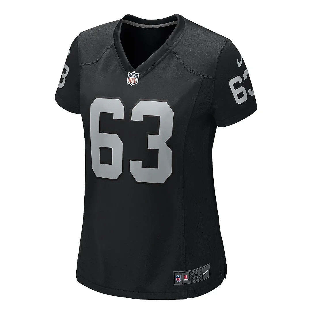 Zennovawear Women's Las Vegas Raiders Jake Johanning Black Game Jersey