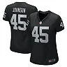 Zennovawear Women's Las Vegas Raiders Jaquan Johnson Black Game Player Jersey