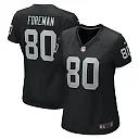Zennovawear Women's Las Vegas Raiders Jeff Foreman Black Game Jersey