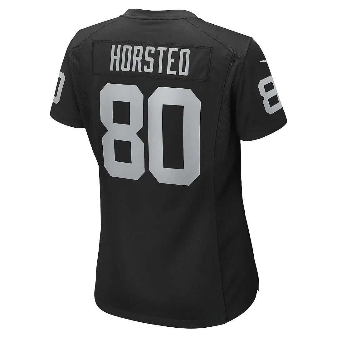 Zennovawear Women's Las Vegas Raiders Jesper Horsted Black Game Player Jersey
