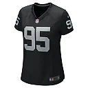 Zennovawear Women's Las Vegas Raiders John Jenkins Black Game Jersey