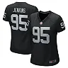 Zennovawear Women's Las Vegas Raiders John Jenkins Black Game Jersey