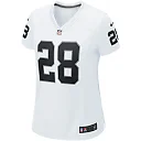 Zennovawear Women's Las Vegas Raiders Josh Jacobs White Player Game Team Jersey