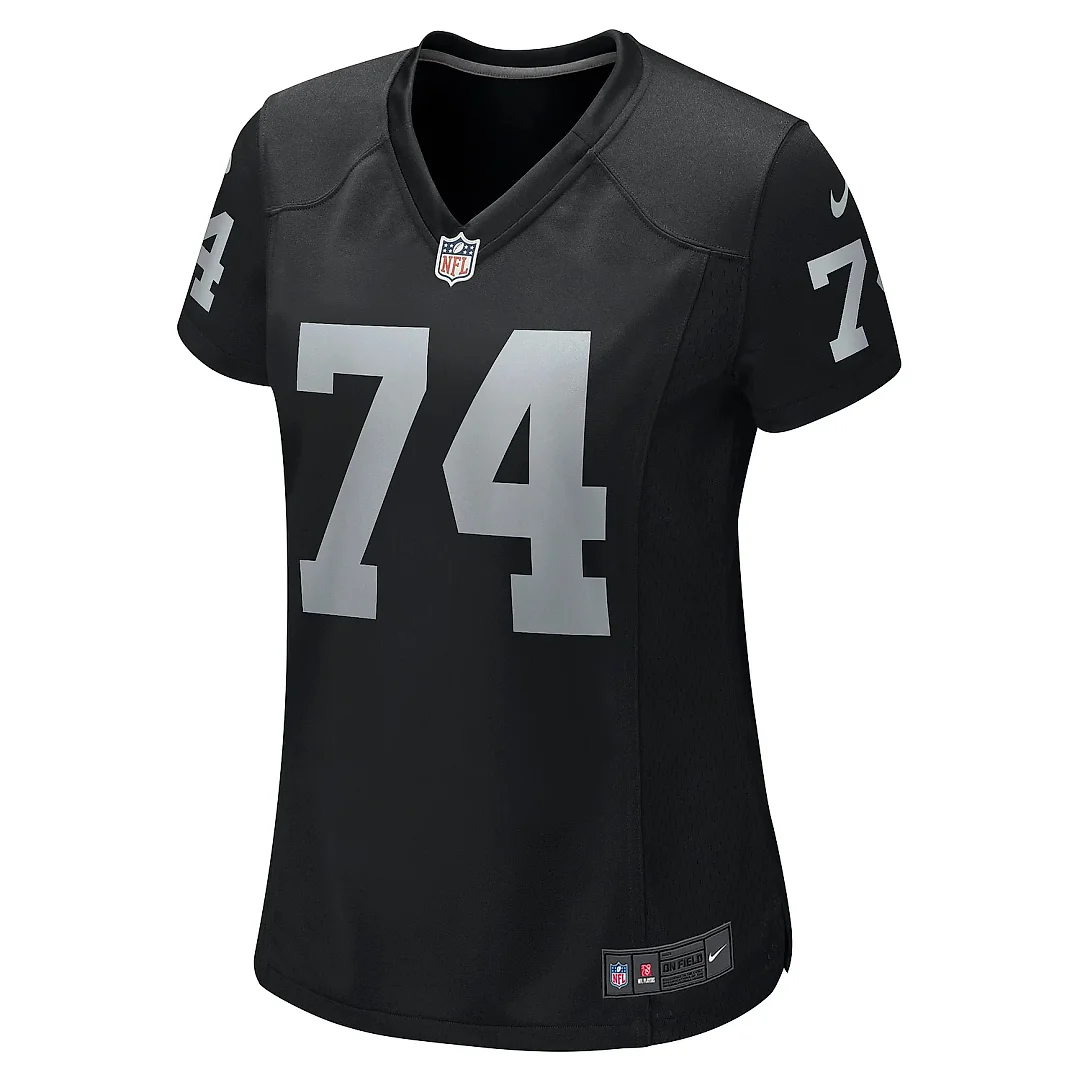 Zennovawear Women's Las Vegas Raiders Kolton Miller Black Game Jersey