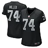 Zennovawear Women's Las Vegas Raiders Kolton Miller Black Game Jersey