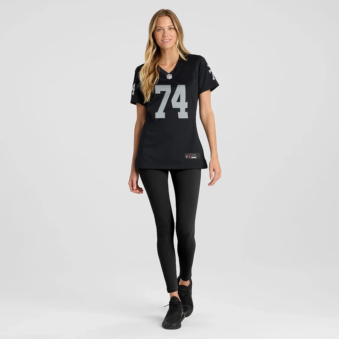 Zennovawear Women's Las Vegas Raiders Kolton Miller Black Game Jersey