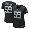 Zennovawear Women's Las Vegas Raiders Luke Masterson Black Game Player Jersey