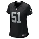 Zennovawear Women's Las Vegas Raiders Malcolm Koonce Black Game Jersey