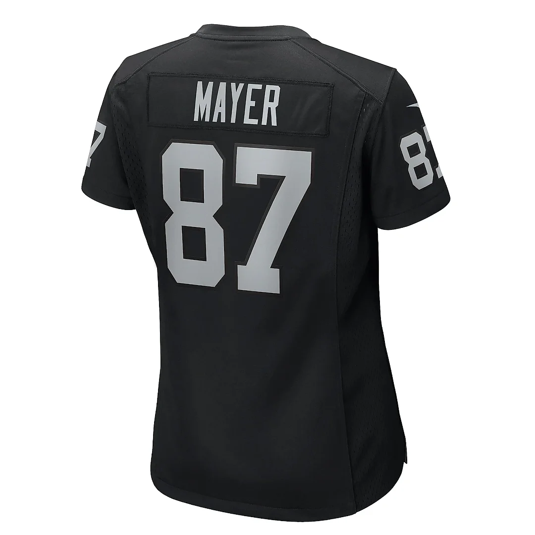Zennovawear Women's Las Vegas Raiders Michael Mayer Black Game Jersey
