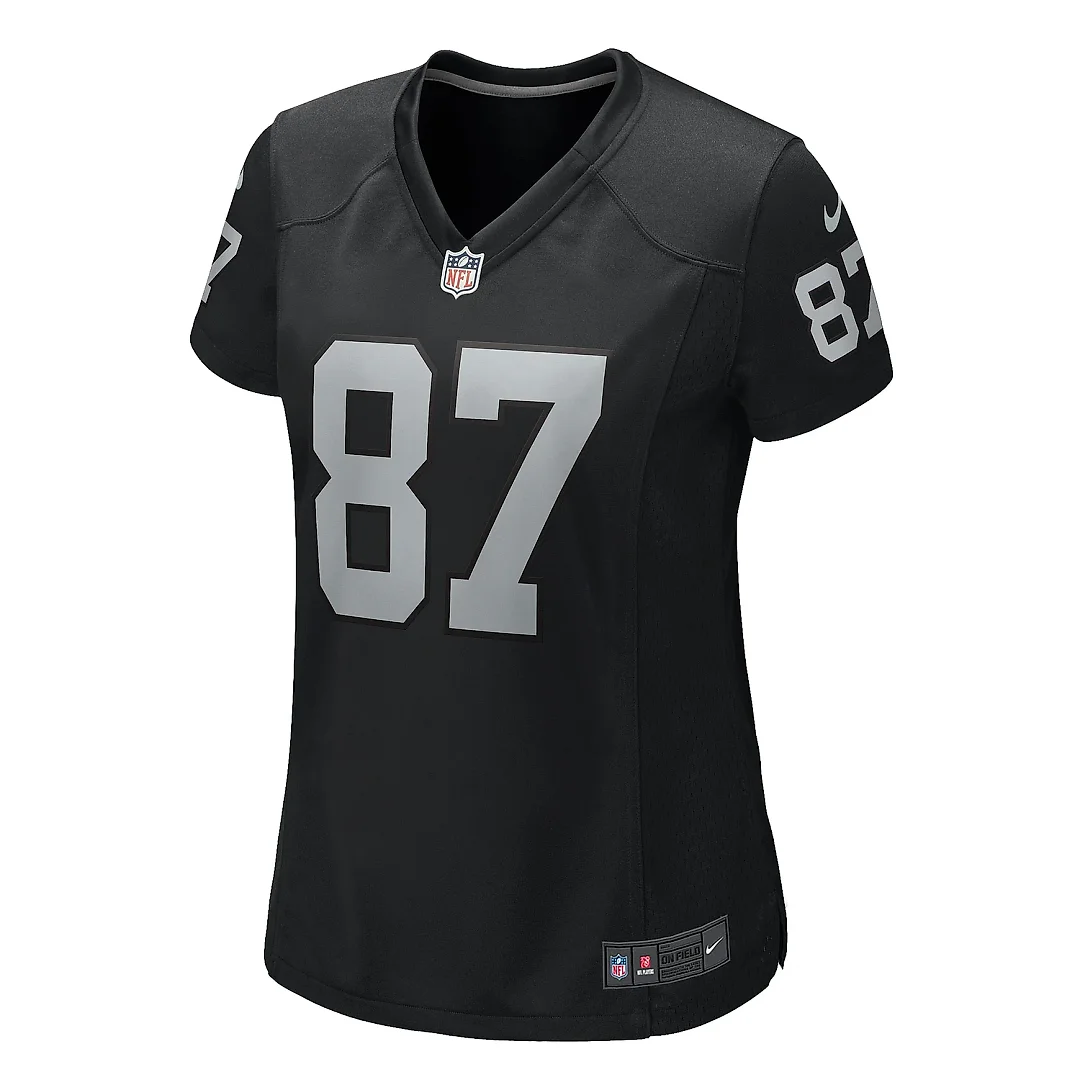Zennovawear Women's Las Vegas Raiders Michael Mayer Black Game Jersey