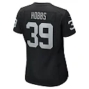 Zennovawear Women's Las Vegas Raiders Nate Hobbs Black Game Jersey