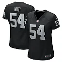 Zennovawear Women's Las Vegas Raiders Netane Muti Black Team Game Jersey