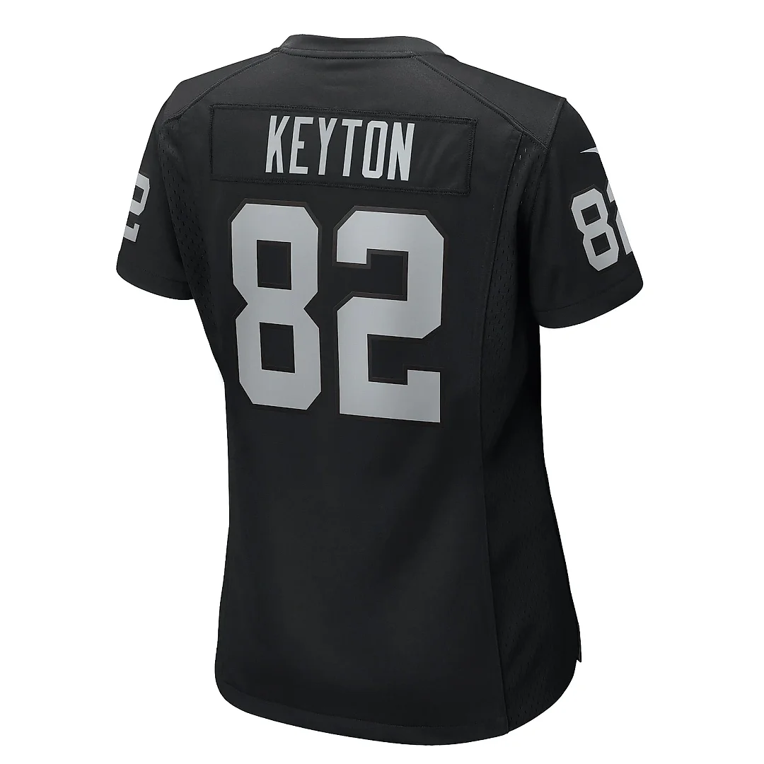 Zennovawear Women's Las Vegas Raiders Ramel Keyton Black Game Jersey