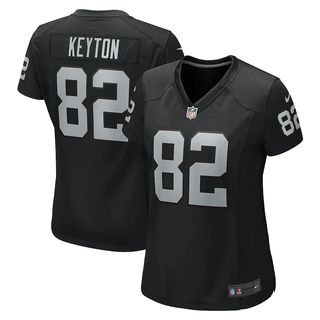 Zennovawear Women's Las Vegas Raiders Ramel Keyton Black Game Jersey
