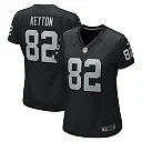 Zennovawear Women's Las Vegas Raiders Ramel Keyton Black Game Jersey