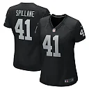 Zennovawear Women's Las Vegas Raiders Robert Spillane Black Game Player Jersey