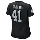 Zennovawear Women's Las Vegas Raiders Robert Spillane Black Game Player Jersey