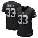 Zennovawear Women's Las Vegas Raiders Roderic Teamer Black Game Jersey