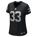 Zennovawear Women's Las Vegas Raiders Roderic Teamer Black Game Jersey