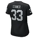 Zennovawear Women's Las Vegas Raiders Roderic Teamer Black Game Jersey