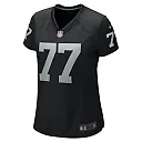 Zennovawear Women's Las Vegas Raiders Thayer Munford Jr. Black Team Game Jersey