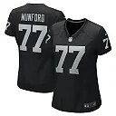 Zennovawear Women's Las Vegas Raiders Thayer Munford Jr. Black Team Game Jersey