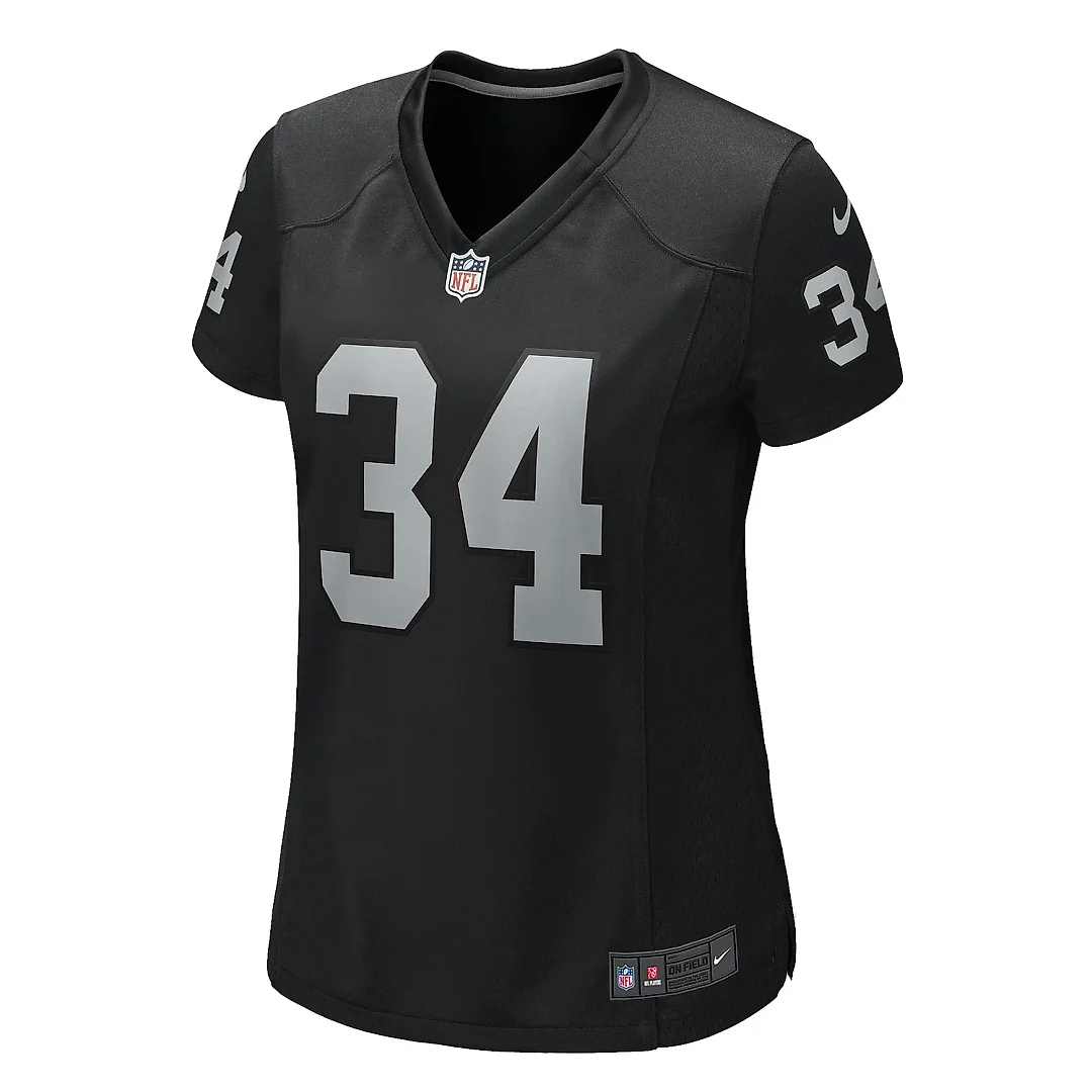 Zennovawear Women's Las Vegas Raiders Thomas Harper Black Game Jersey