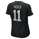 Zennovawear Women's Las Vegas Raiders Tre Tucker Black Team Game Jersey