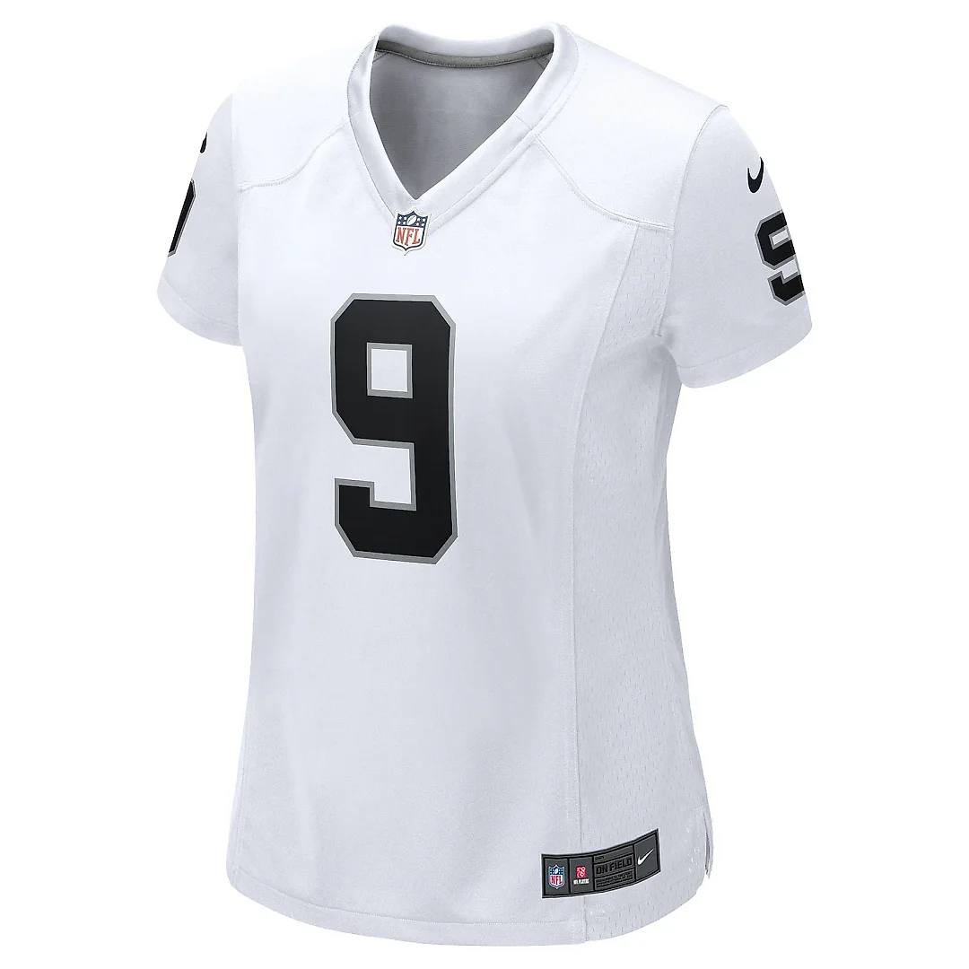Zennovawear Women's Las Vegas Raiders Tyree Wilson White Game Jersey