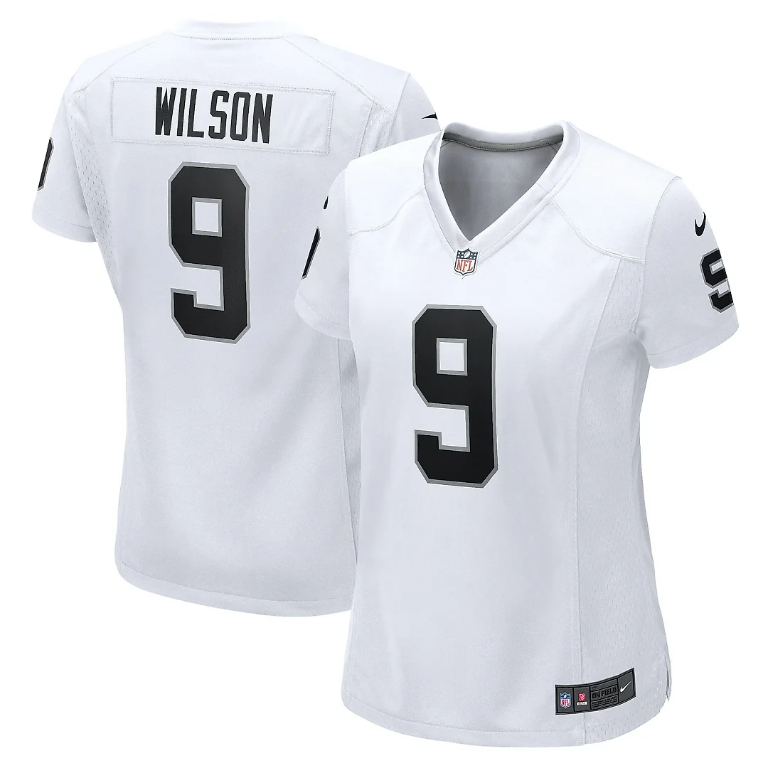 Zennovawear Women's Las Vegas Raiders Tyree Wilson White Game Jersey