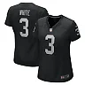 Zennovawear Women's Las Vegas Raiders Zamir White Black Game Jersey