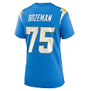 Zennovawear Women's Los Angeles Chargers Bradley Bozeman Powder Blue Game Jersey