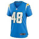 Zennovawear Women's Los Angeles Chargers Bud Dupree Powder Blue Team Game Jersey