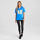 Zennovawear Women's Los Angeles Chargers Bud Dupree Powder Blue Team Game Jersey