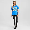 Zennovawear Women's Los Angeles Chargers Caleb Murphy Powder Blue Game Jersey