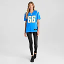 Zennovawear Women's Los Angeles Chargers Cameron Tom Powder Blue Game Jersey